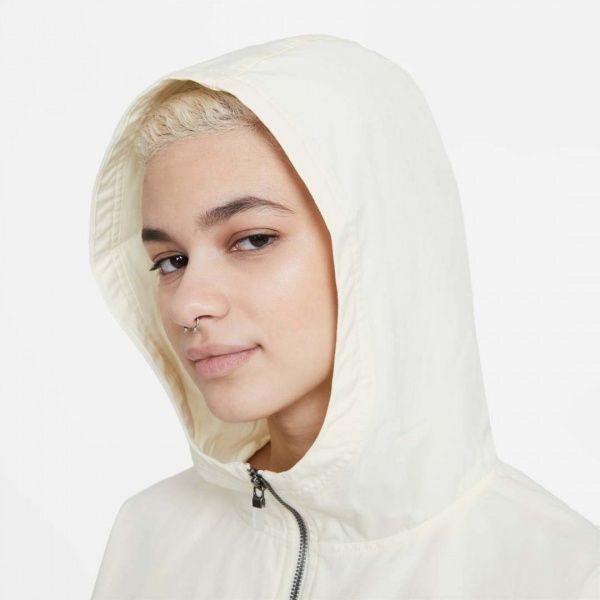 Ветровка Nike W NSW ICN CLSH JKT WR CANVAS CZ9328-113 L бежевый