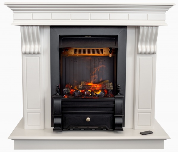 Камінокомплект ASTRA FLAME Геліос White + Прометей