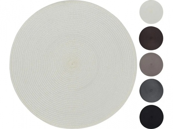 Коврик для сервировки 38 см круглый цвет в ассортименте KPM