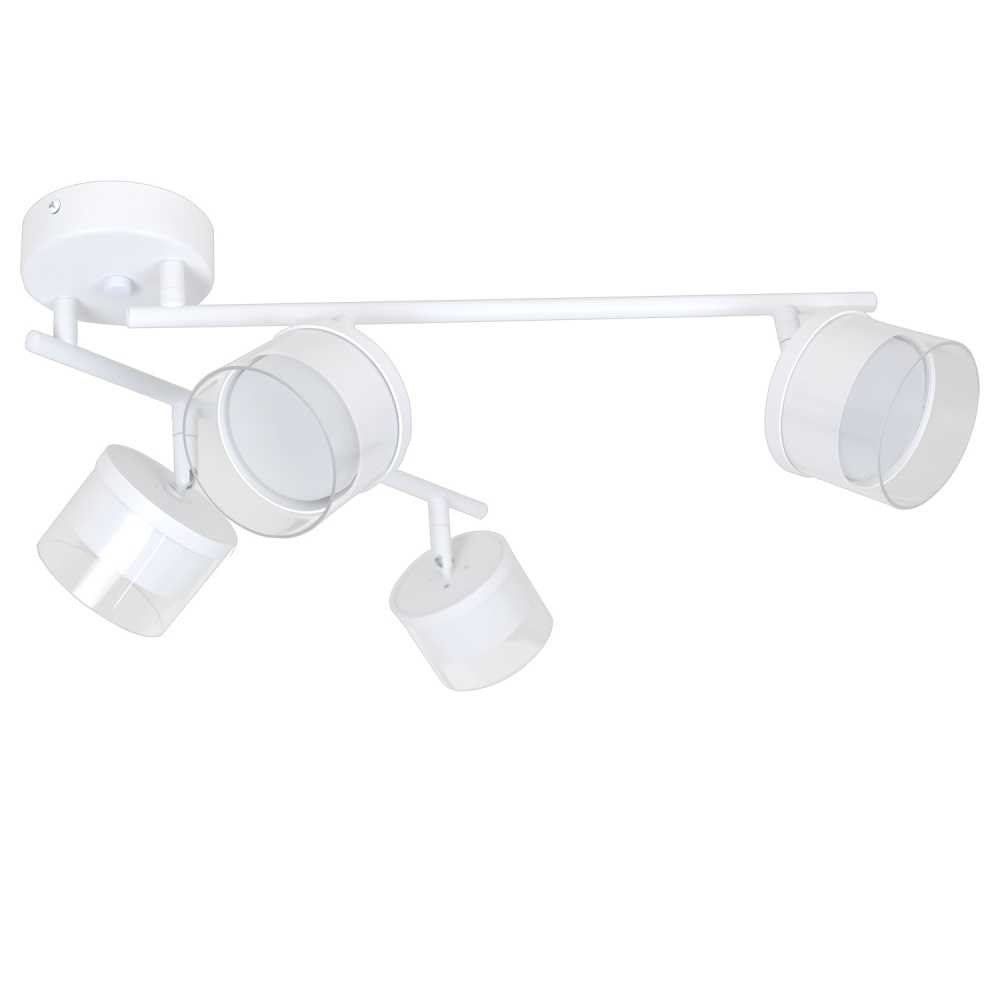 Люстра потолочная Victoria Lighting 4x12 Вт GX53 белый Often/PL4 white