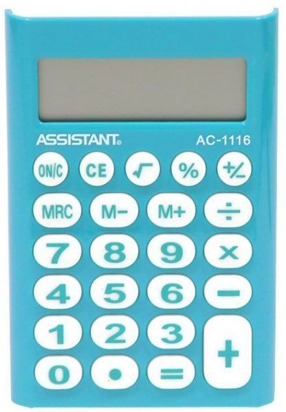 Калькулятор AC-1116 blue Assistant