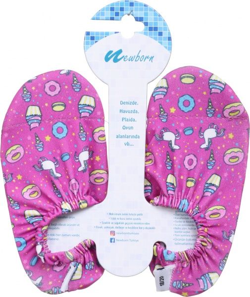 Носки для плавания для девочки Newborn Aqua Socks Multi Unicorn р.24/26 NAQ4012 