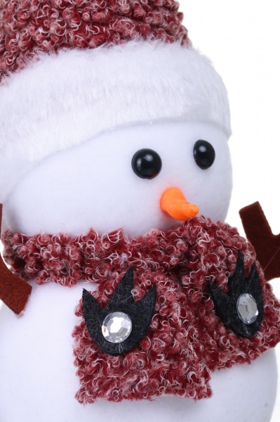 Підвіска Сніговик пінопласт мікс 4 види 14 см 