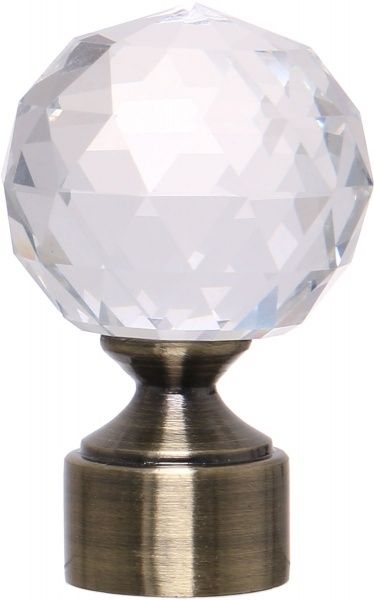 Наконечник Cardinal Кристал-Куля набірний d16 мм антик 