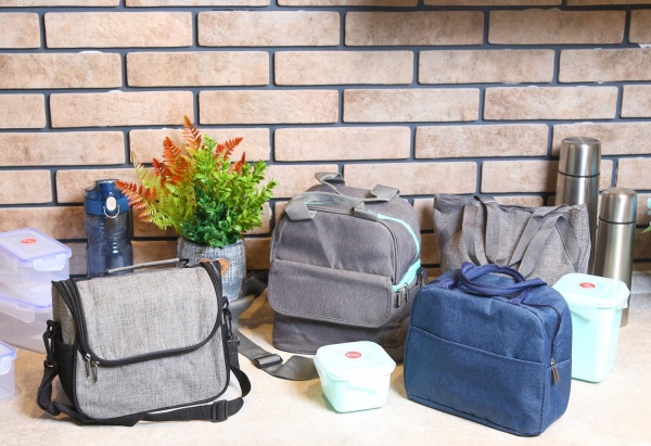 Термосумка Casual 23х16х18 см сіра Flamberg