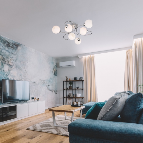 Світильник Strotskis Tulia 6x40 Вт E27 хром 30136/6 (хром) 