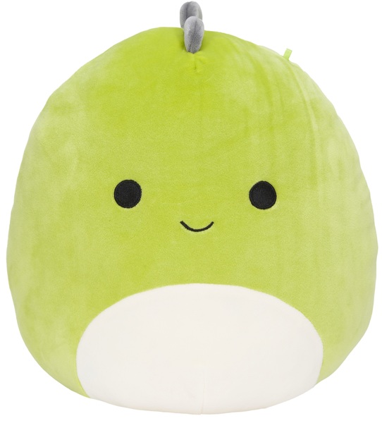 Мягкая игрушка SQUISHMALLOWS Динозаврик Арли 20 см салатовый с белым 6732745
