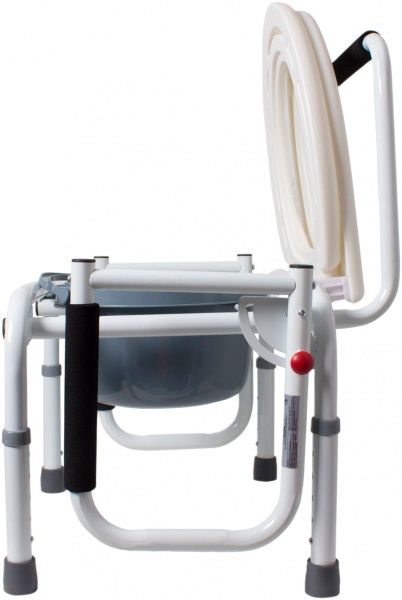 Стул-туалет Ridni Care RD-CARE-T03 (KJT729) с санитарным оснащением, регулируемое по высоте, с откидными подлокотником