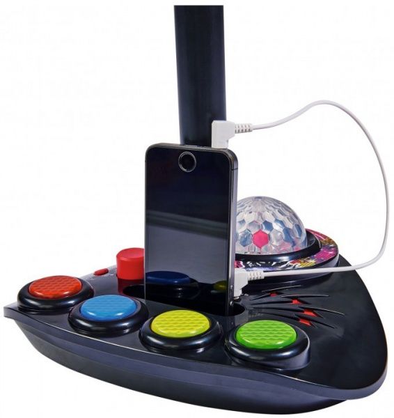 Игрушка музыкальная Simba Микрофон на стойке 50-100 см 6834100