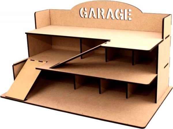 Заготовка Гараж-паркинг для машинок трехуровневый Rosa Talent 