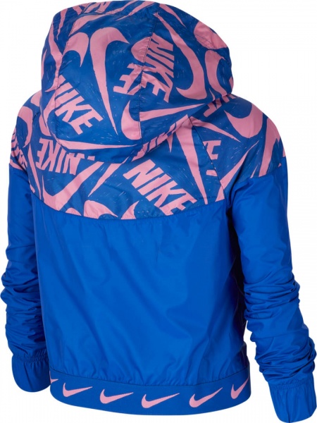 Вітрівка Nike G NSW WR JACKET JDIY CJ7426-433 р.XL синій