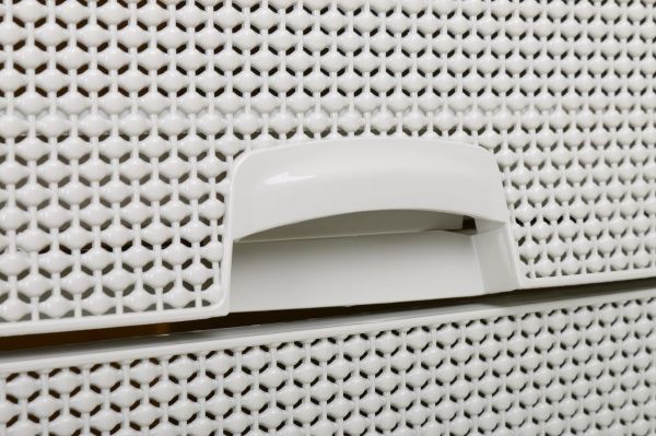 Комод пластиковий OZ-ER K013 на 4 шухляди кремовий 395x410x420 мм