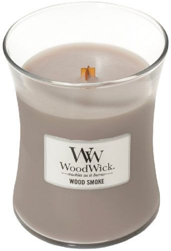 Свеча ароматическая Woodwick Medium Wood smoke 275 г 