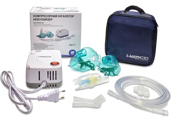 Ингалятор компрессорный Heaco (небулайзер) WNE211