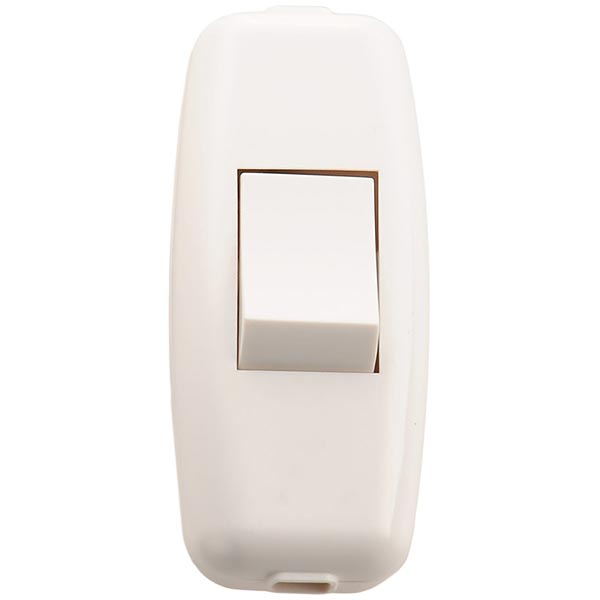 Выключатель для бра 6 А 250В IP20 белый 715-1100-611