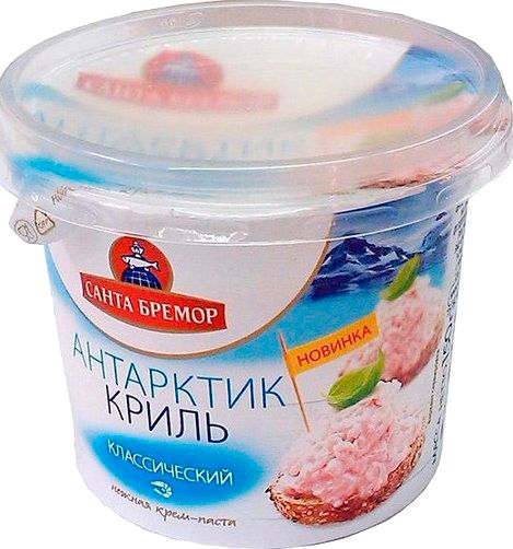ПастаСанта Бремор с антарктическим крилем Антарктик-Криль классический 150 г (4810168035785)