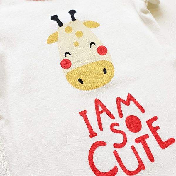 Боди для девочек для девочки Colibri р.62 молочный/с принтом G3081k 