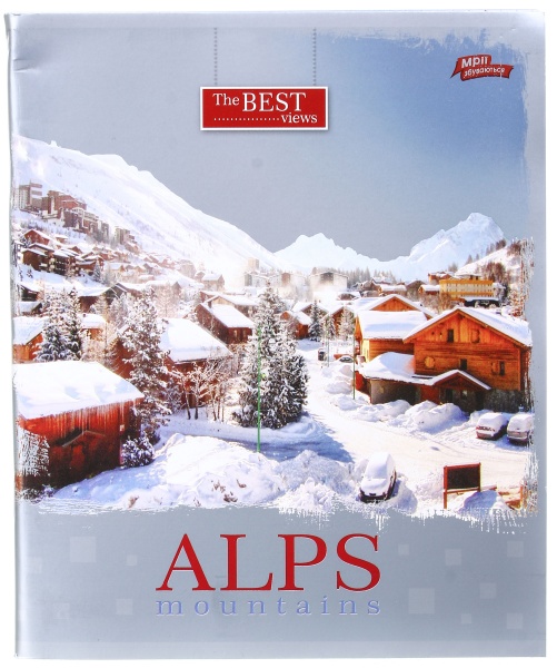 Зошит шкільний срібло 96 аркушів у клітинку в асортименті Мрії збуваються