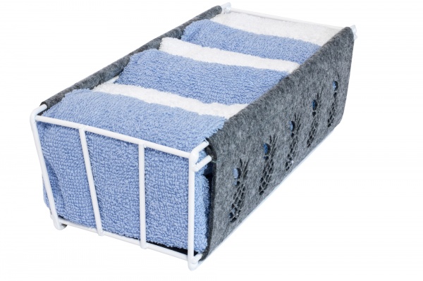 Набор полотенец Ананасы 24x10 см 