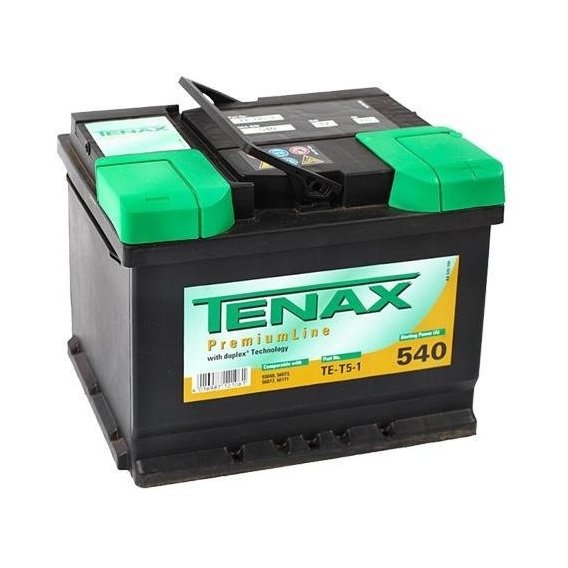 Акумулятор автомобільний TENAX PREMIUM 60Ah 540A 12V «+» праворуч (TE-Т5-2)