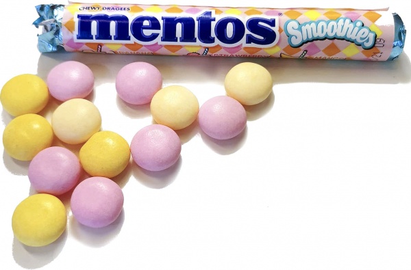 Конфеты жевательные Mentos Смузи 37,5 г 
