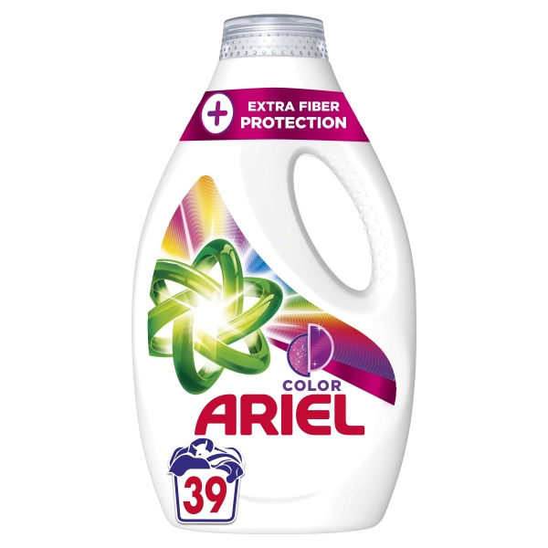 Гель для машинной и ручной стирки Ariel Color + Защита волокон 1,95 л 