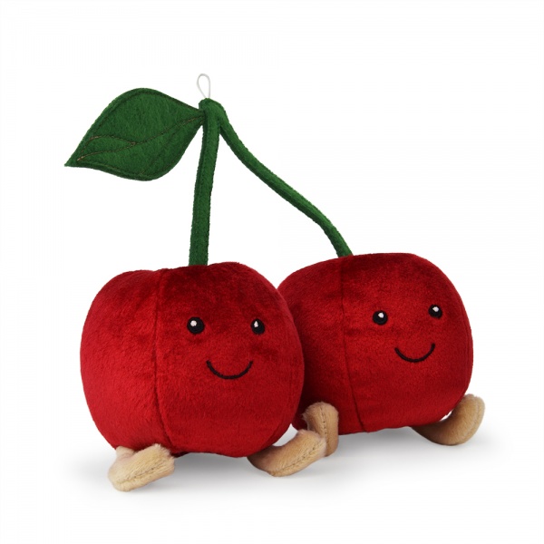 Мягкая игрушка WP Merchandise Вишня 18 см красный FWPPSCHERRY23RD00