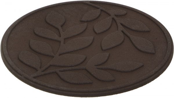 Плитка гумова для садових доріжок Листя 45х45 см