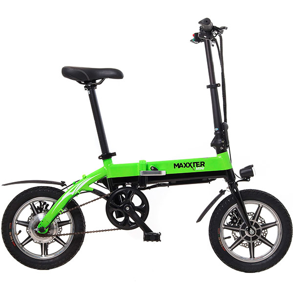 Електровелосипед Maxxter MINI (black-green) MINI (black-green)