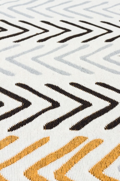 Килим Ekohali Arya AR 19 White Black 120x180 см двосторонній 