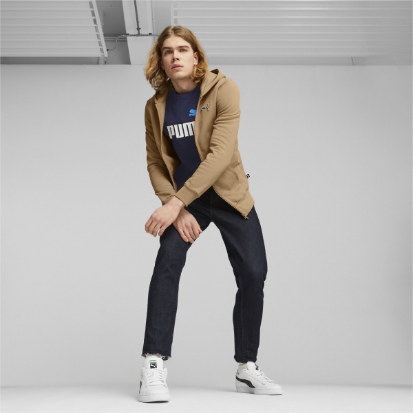 Джемпер Puma BETTER ESSENTIALS FULL-ZIP HOODIE FL 67681585 р.S коричневий