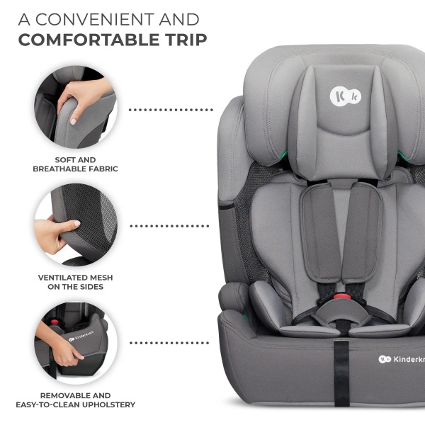 Автокресло Kinderkraft Автокресло Kinderkraft Comfort Up i-Size Grey (KCCOUP02GRY0000) серый grey KCCOUP02GRY0000