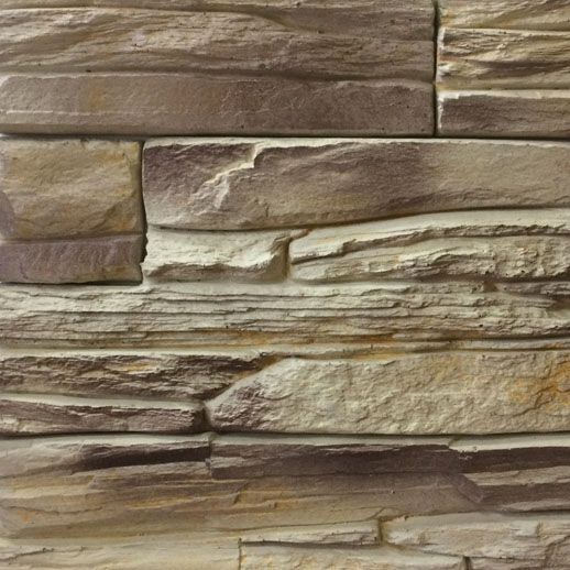 Плитка бетонная прямая Золотой Мандарин Шале Мокко 0,5 кв.м 