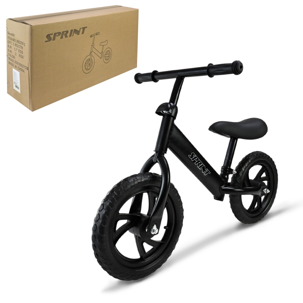 Біговел-велосипед Shantou BB2503 чорний