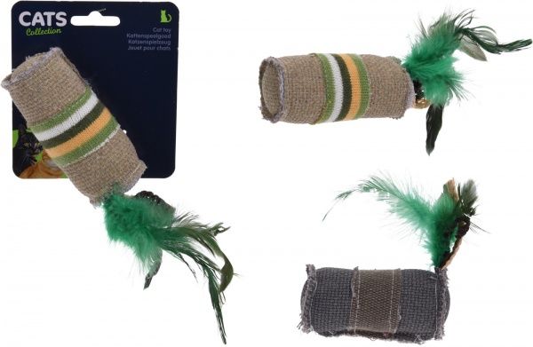Игрушка для котов дразнилка 10x4,5 см в ассортименте