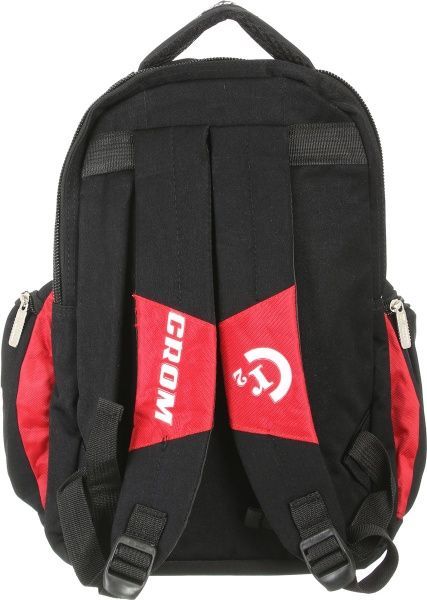Рюкзак школьный Crom красно-черный