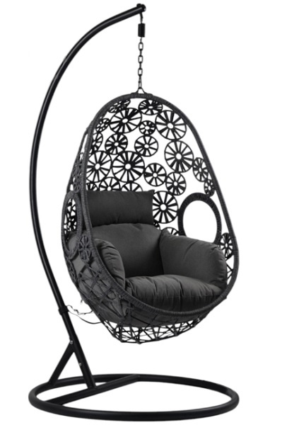 Кресло-кокон Bella Vita Вола подушка серая