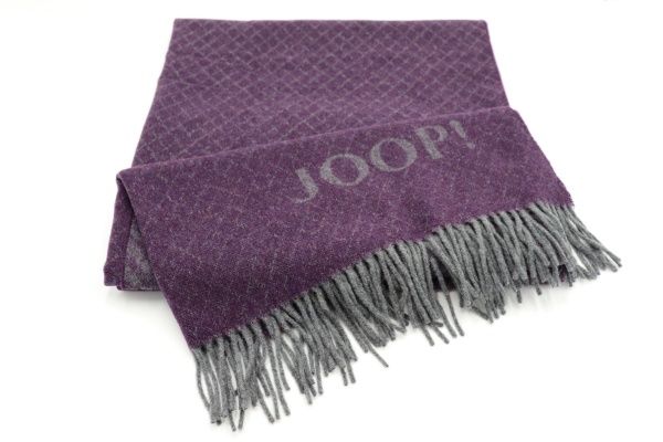 Плед F-Diamond Aubergine 130x180 см серый/фиолетовый Joop! 