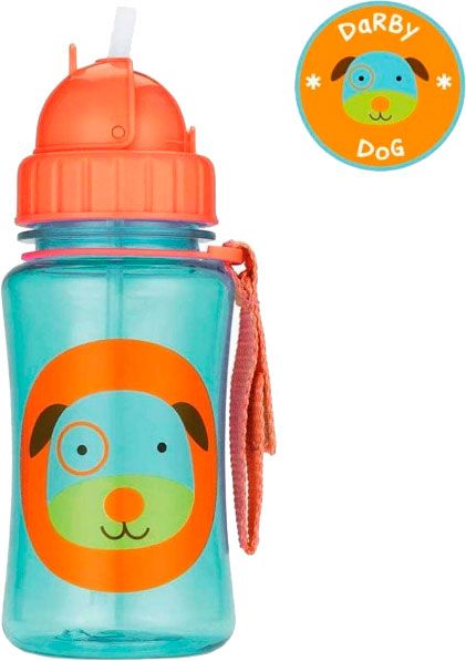 Поїльник Skip Hop з трубочкою 350 мл Песик (252301)