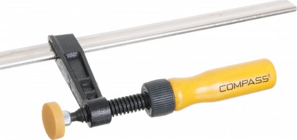 Струбцина Compass 300x80 мм F-образная ECF300