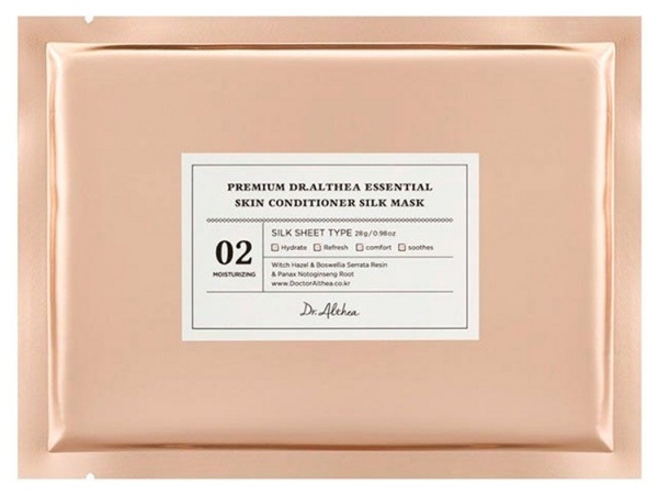 Маска тканинна для обличчя Dr. Althea заспокійлива Premium Essential Skin Conditioner Silk Mask 28 г