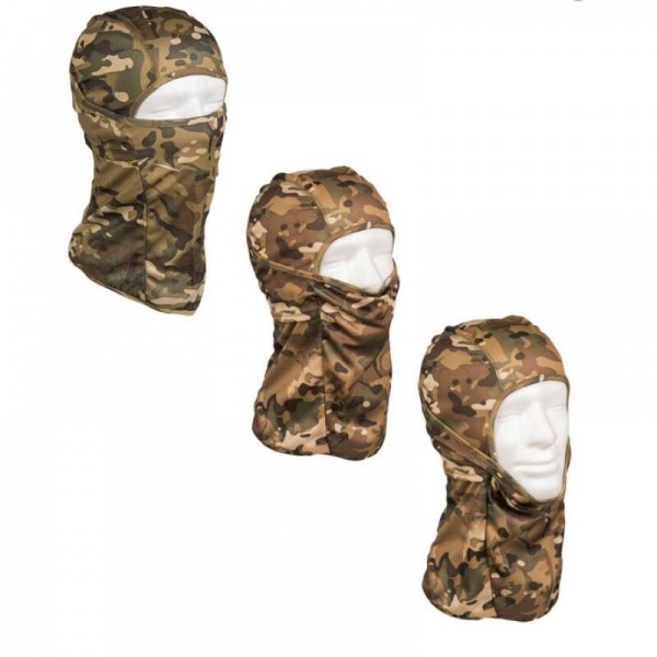 Балаклава Mil-Tec КАМУФЛЯЖНАЯ FLEXI & MULTITARN 12110149