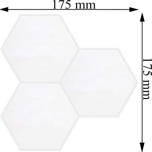 Плитка Cifre Водевіль уайт 17,5х17,5 