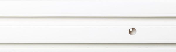 Карниз стельовий ОМіС ОМ2L подвійний набірний 250 см білий 