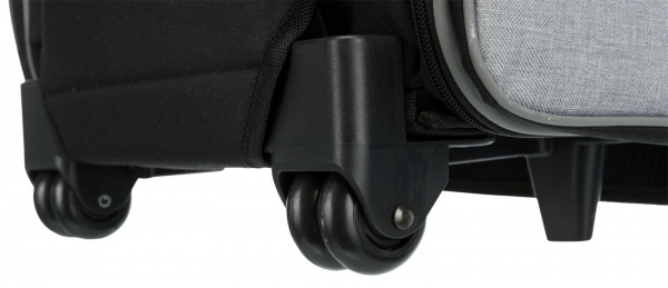 Сумка-рюкзак Trixie для собак Trolley из полиэстера черный с серым до 8 кг (2880) 