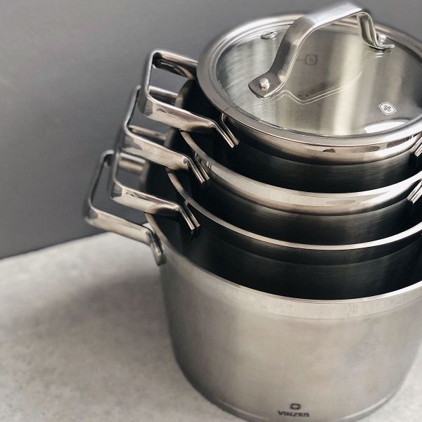 Кастрюля с крышкой 2.1 л Practic Series 89177 Vinzer