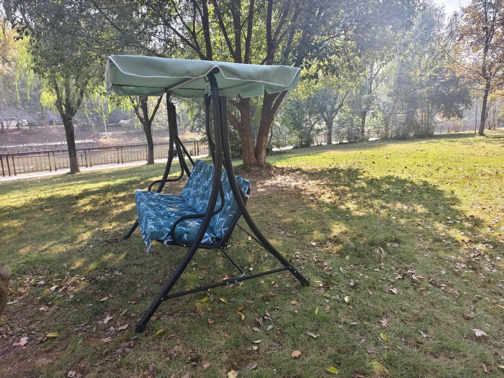 Гойдалка з навісом UP! (Underprice) SW103 Грейс-листя 190х125х164 см