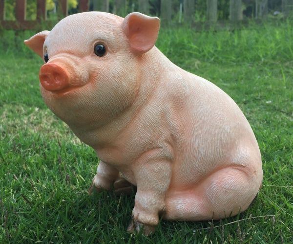 Фігурка декоративна PG-09 Свинка 19,1х11,3х15,8 см