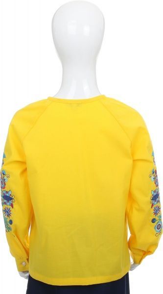 Вишиванка дитяча Едельвіка р.134 жовтий 106-19/09 