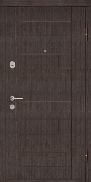 Двері вхідні TM Riccardi Доміно венге 2050х860мм праві